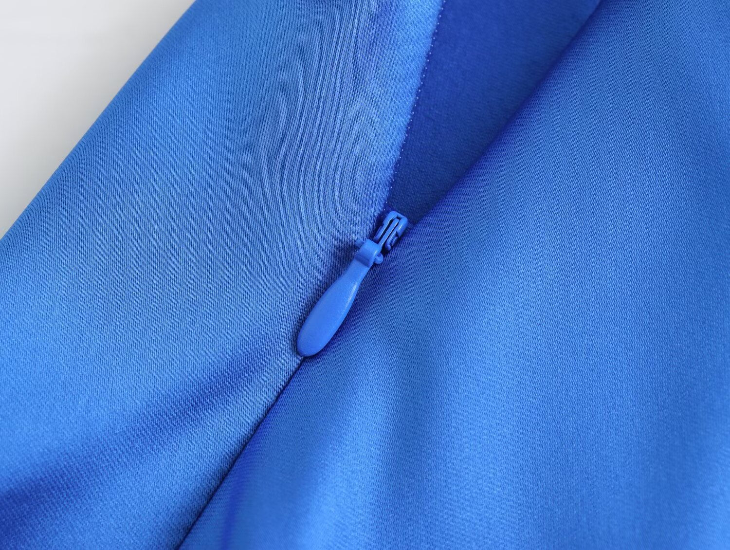 SIS Royal Blue Satin Dress