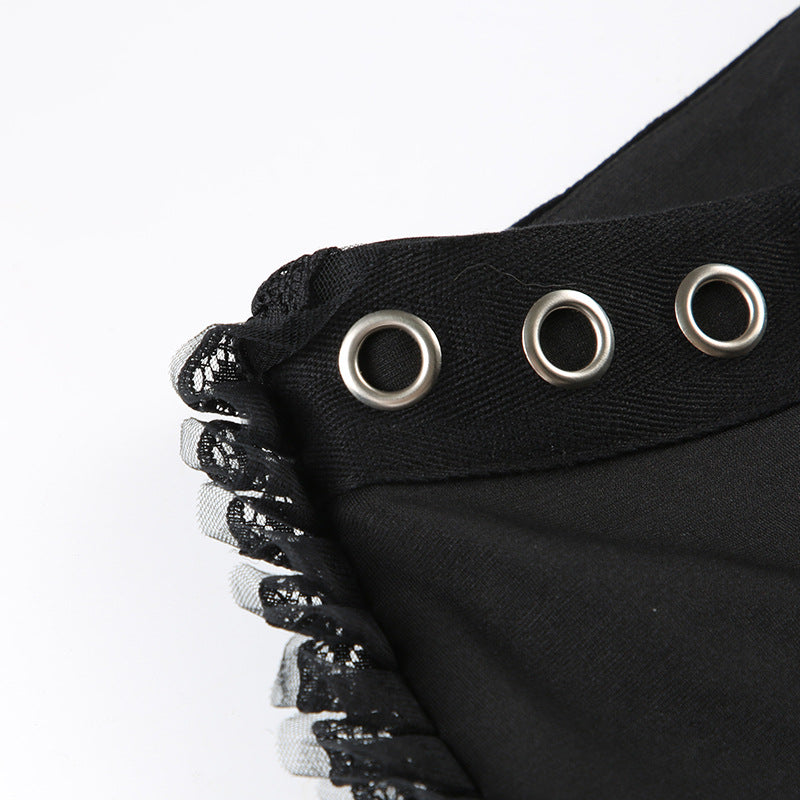 Mag Stud-Lace Flare Pants