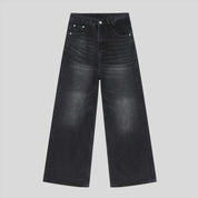 European-Style Flared Jeans