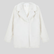 TEMPO White Fur Coat