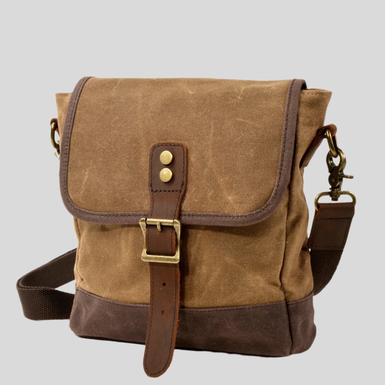 NOMADIC Suede-Patch Shoulder Bag