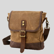 NOMADIC Suede-Patch Shoulder Bag
