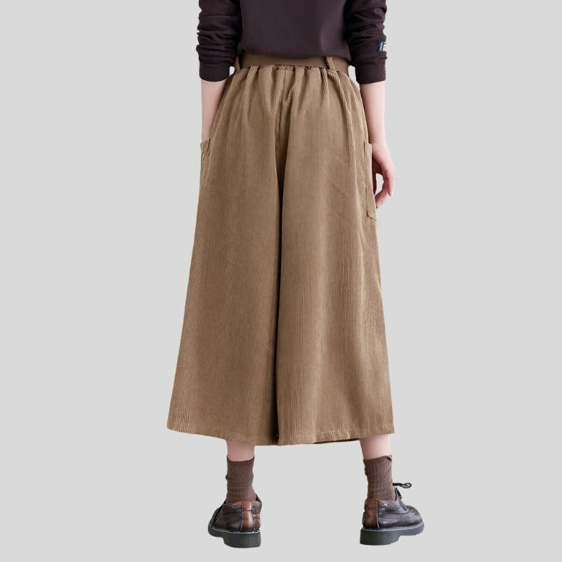 Wide Corduroy Pants