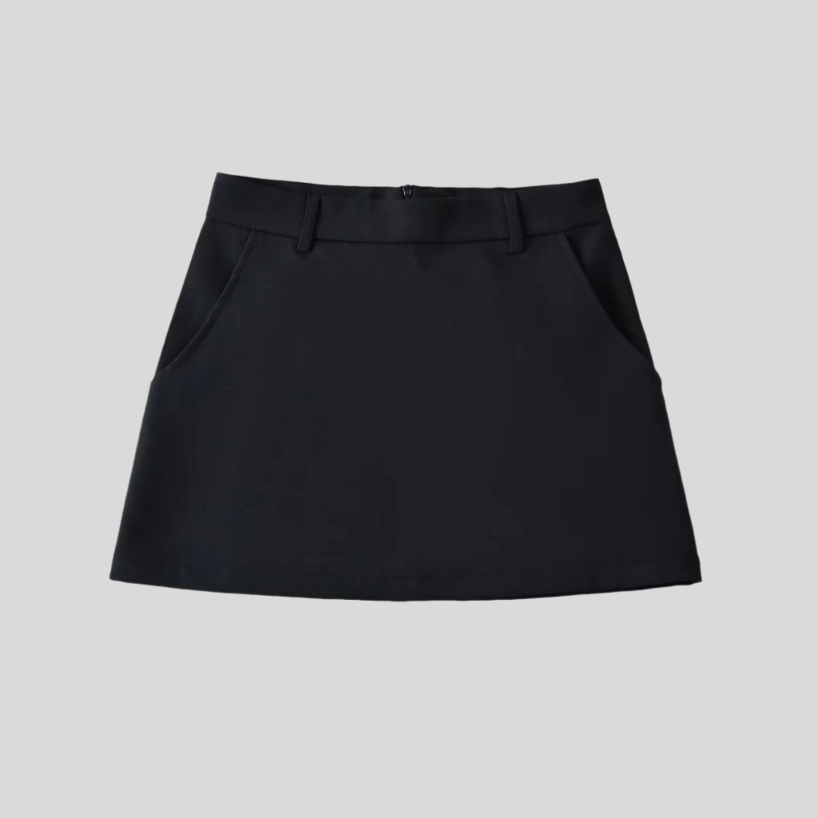 Classic Plain Mini Skirt