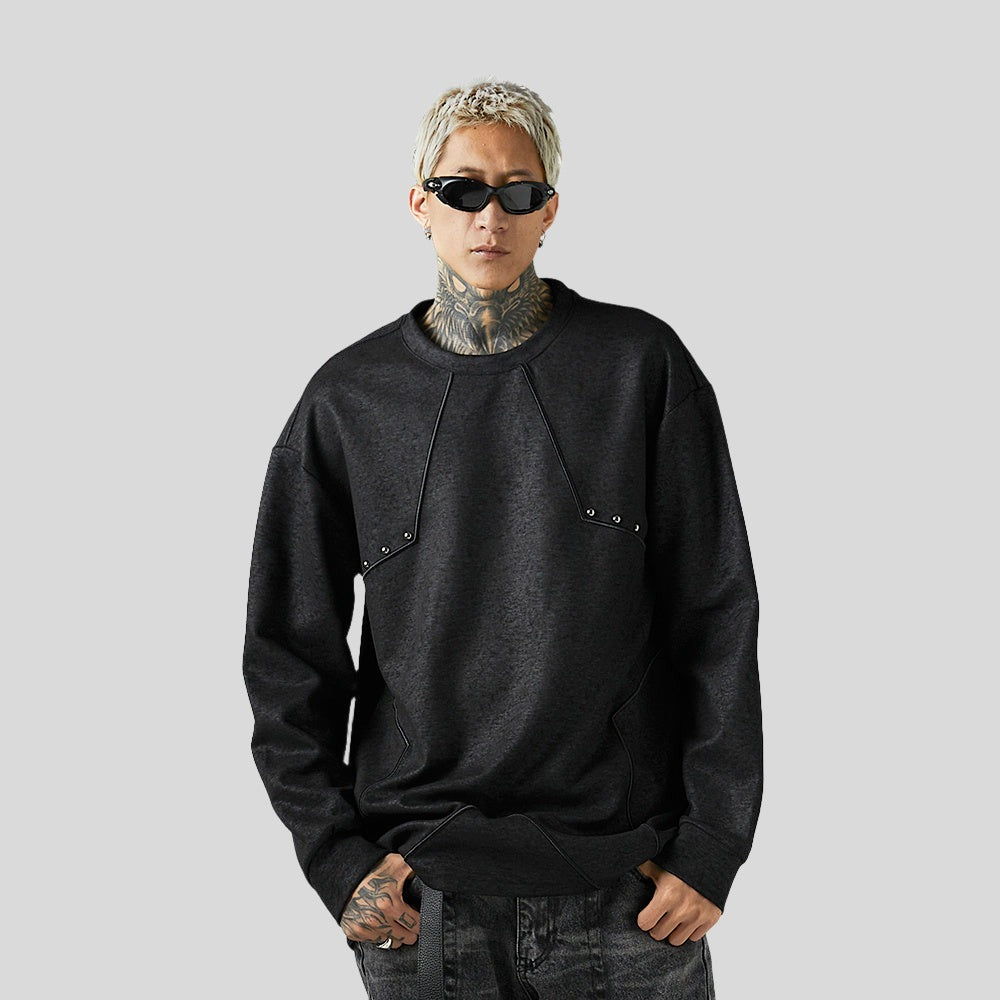 Star-Embroidered Sweatshirt