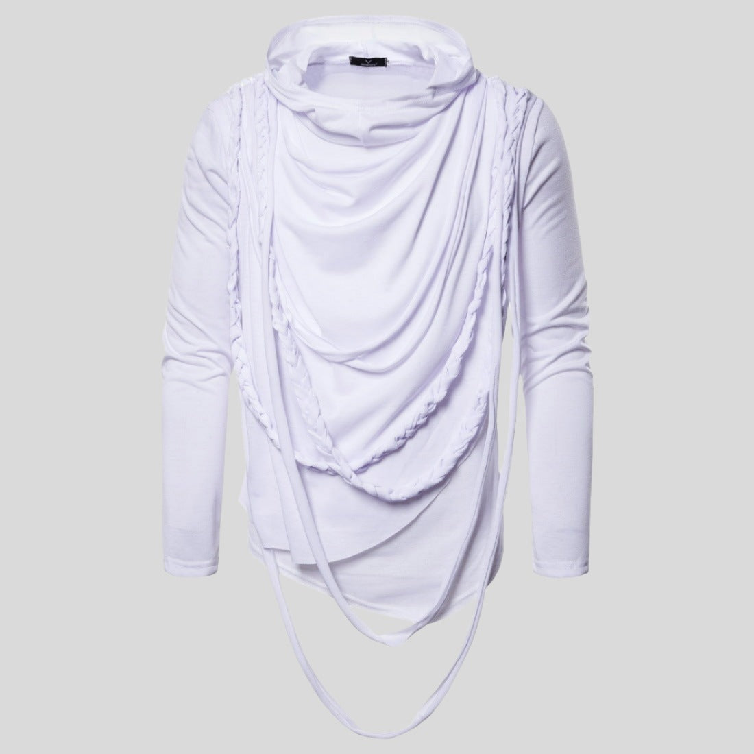 NOMADIC Hooded Pleated Shirt
