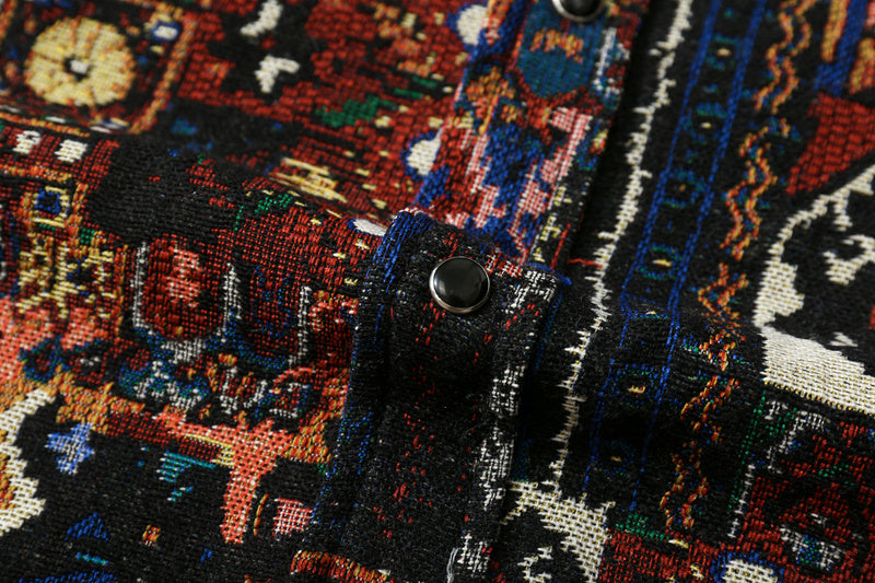 YO Psychedelic Embroidered Shirt