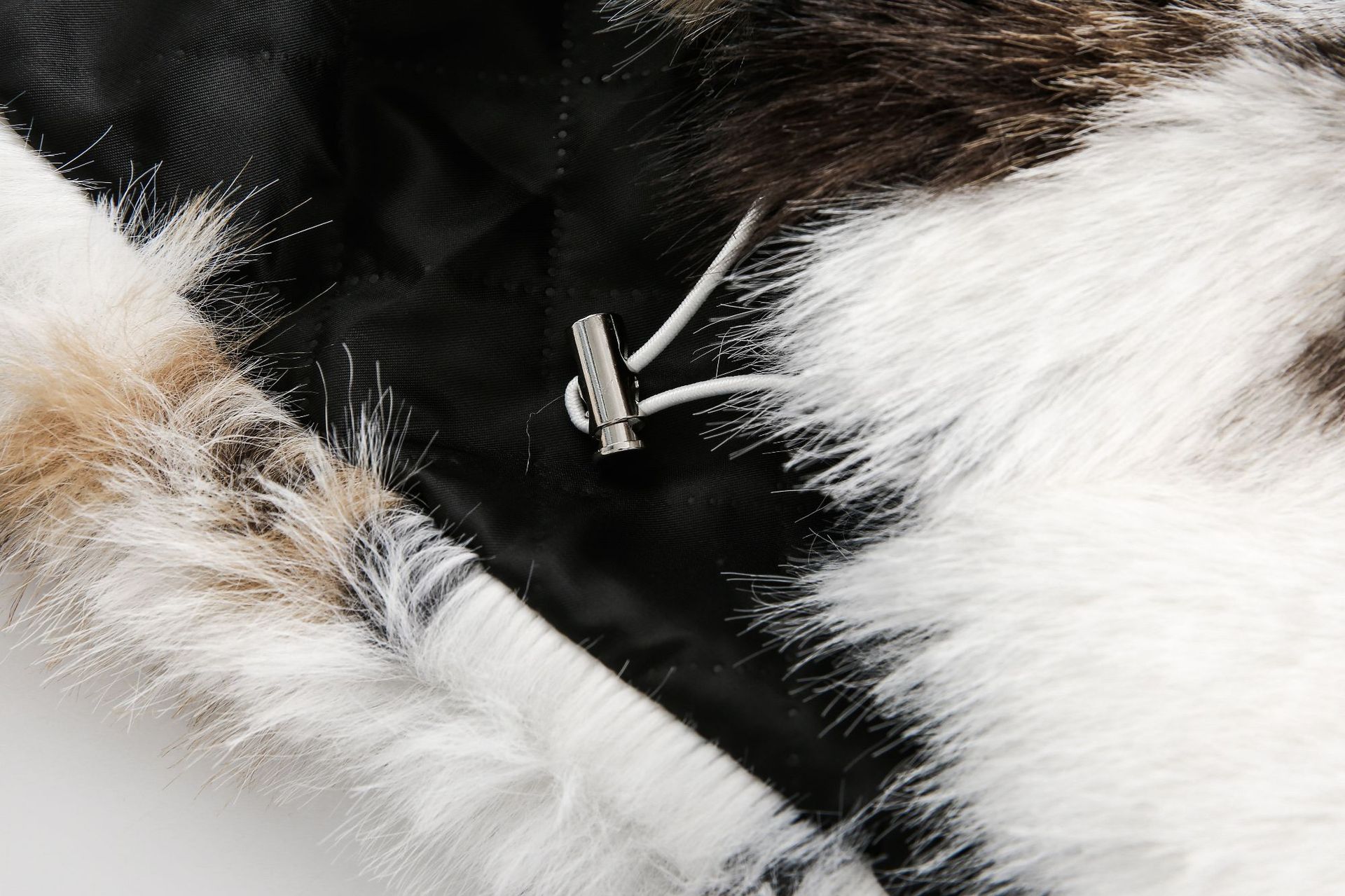 Dalmatian style fur coat model DD