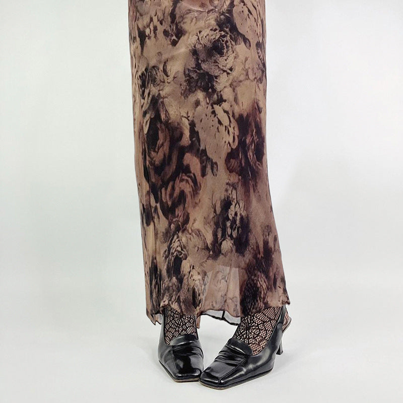 Dark Maxi Skirt