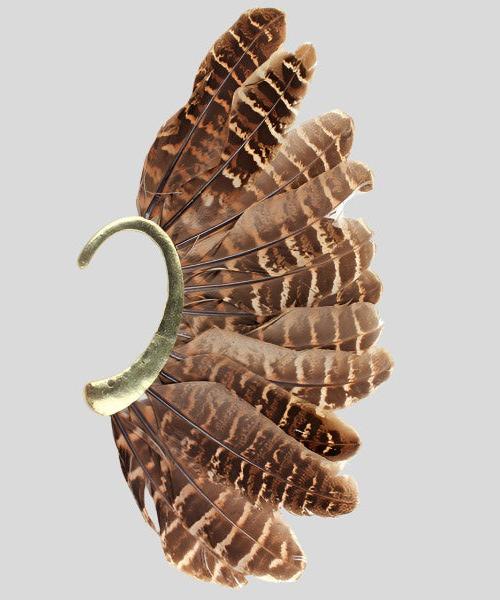 Feather Ear Jewelry