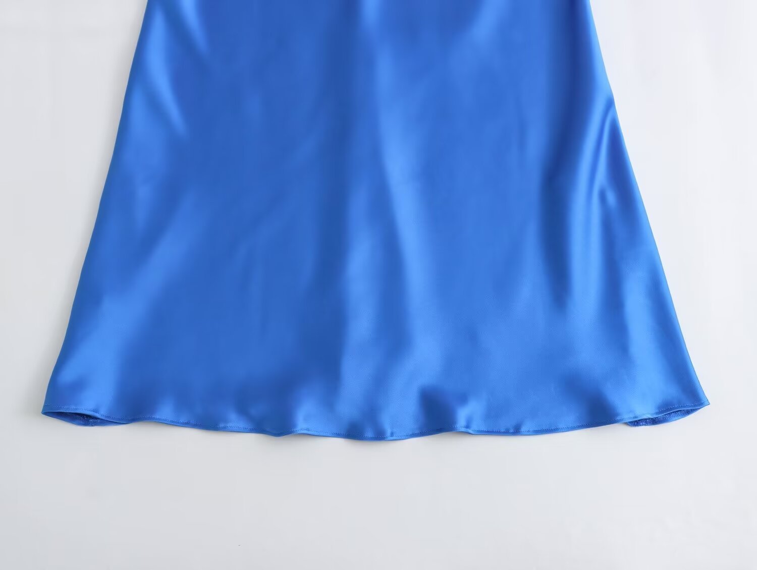 SIS Royal Blue Satin Dress