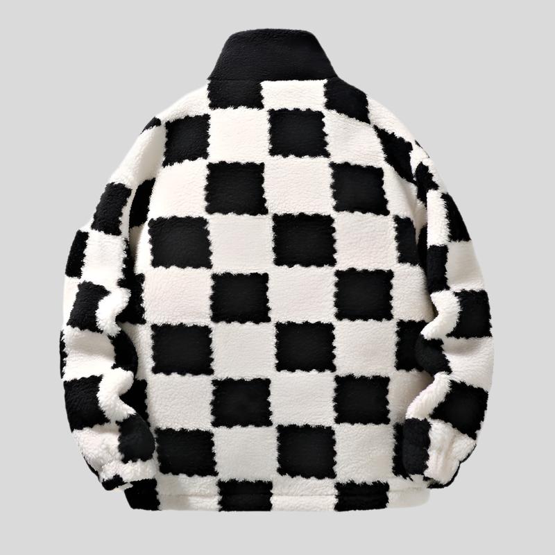 A Plaid Wool Jacket