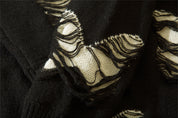 FLY Butterfly-Embroidered Knit