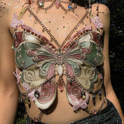 Butterfly Top with Chains