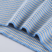 Sky Stripe Tie Shirt