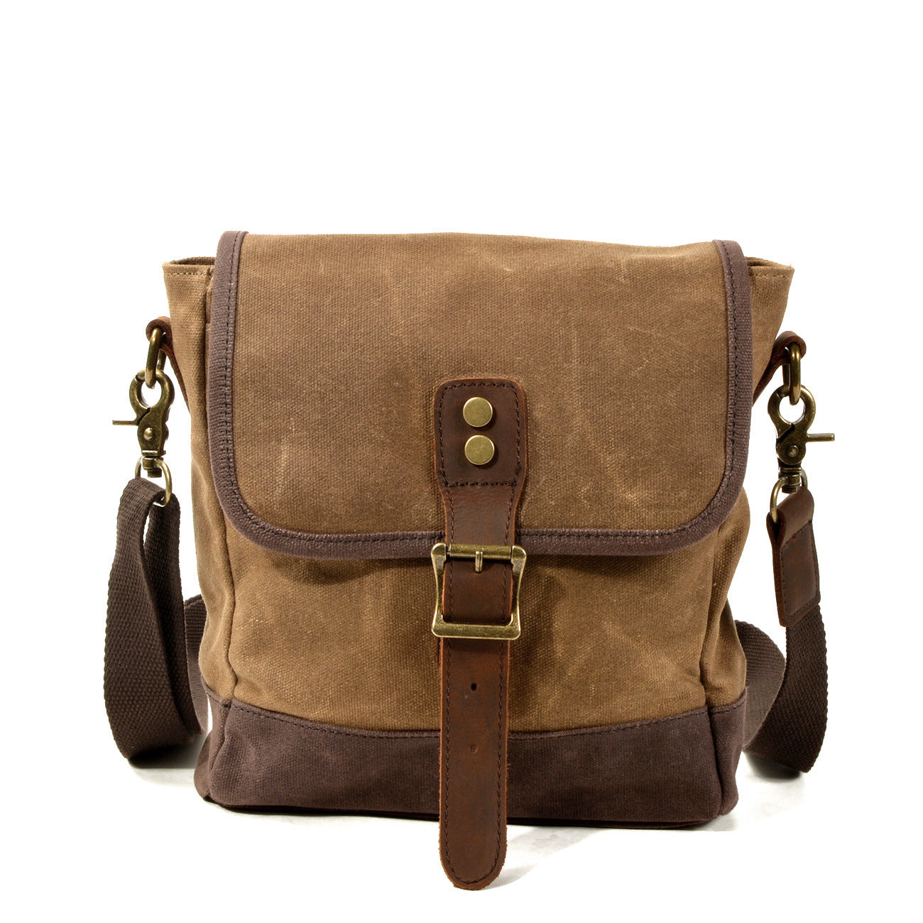 NOMADIC Suede-Patch Shoulder Bag