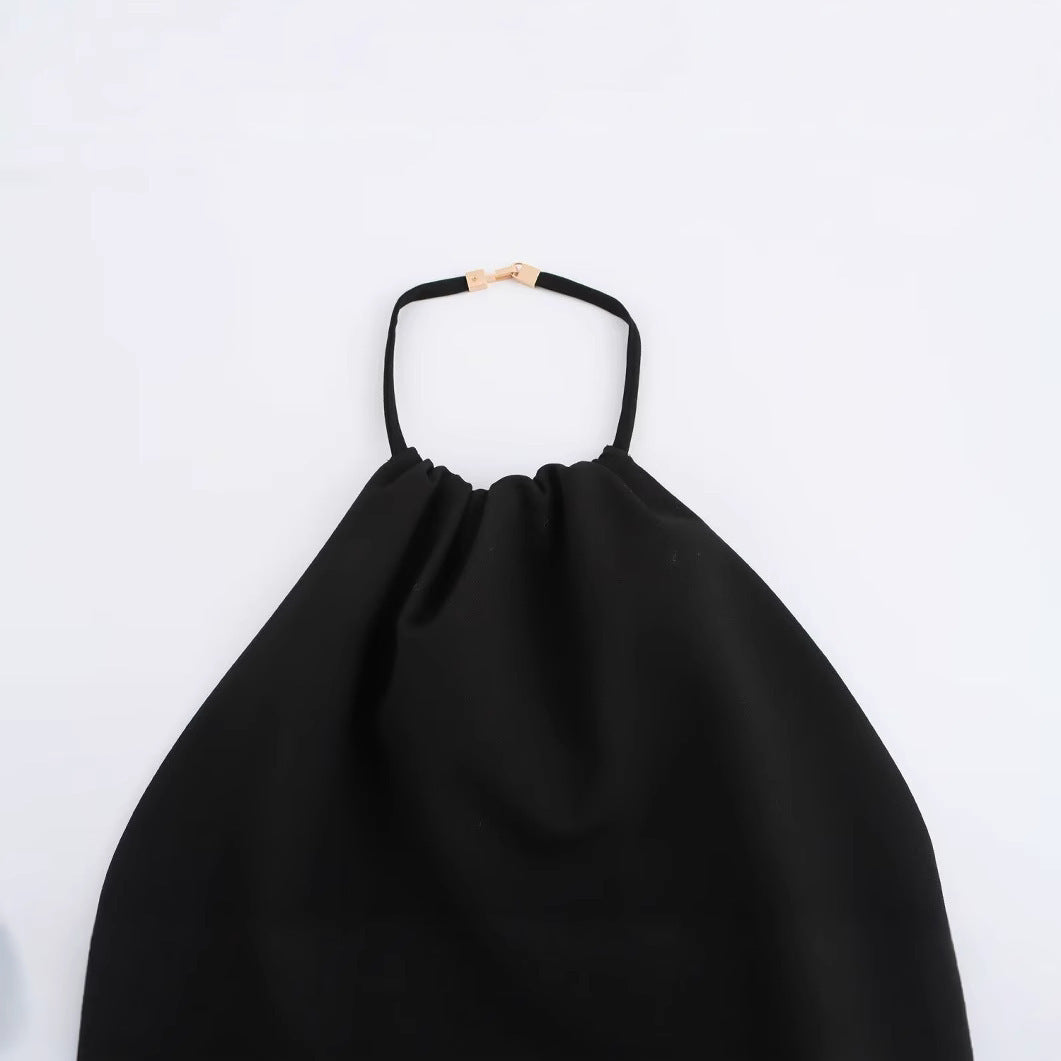 LIL Mini Fur Dress with Buckle