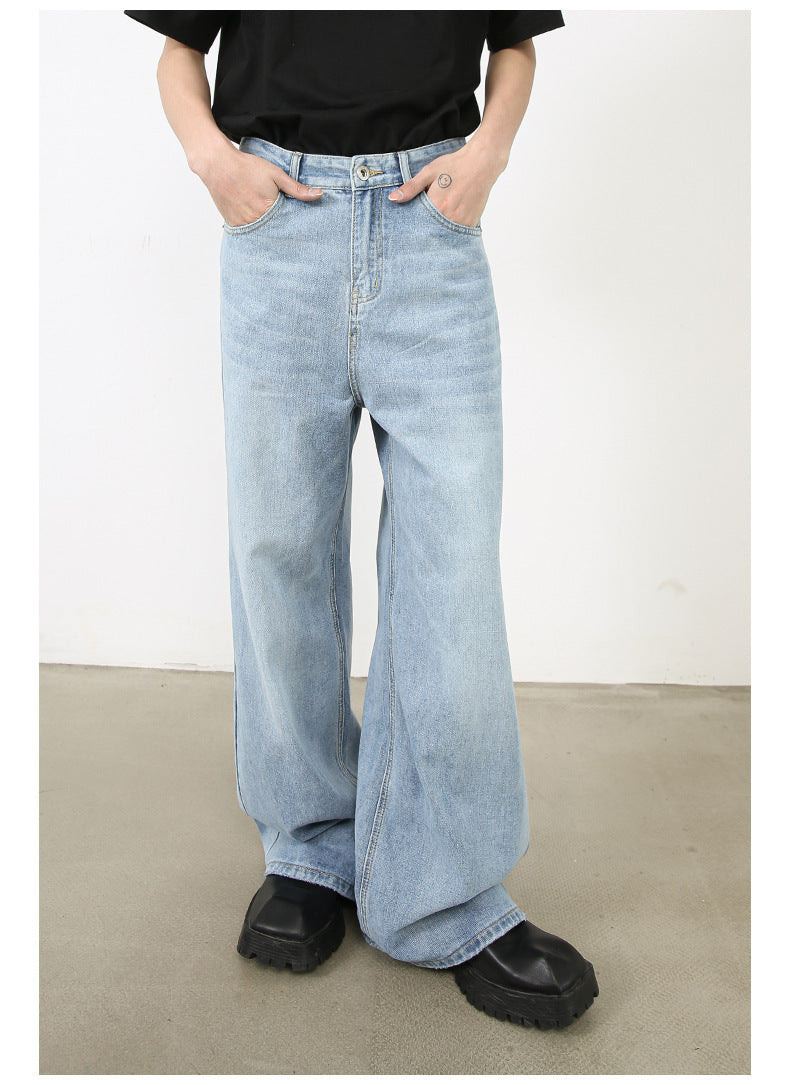 European-Style Flared Jeans