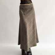 BO Classic Brown Maxi Skirt
