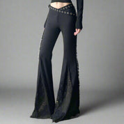 Mag Stud-Lace Flare Pants