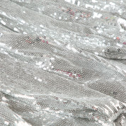 FIF Silver Sequin Balloon Skirt