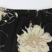 YP Vintage White-Flower Skirt