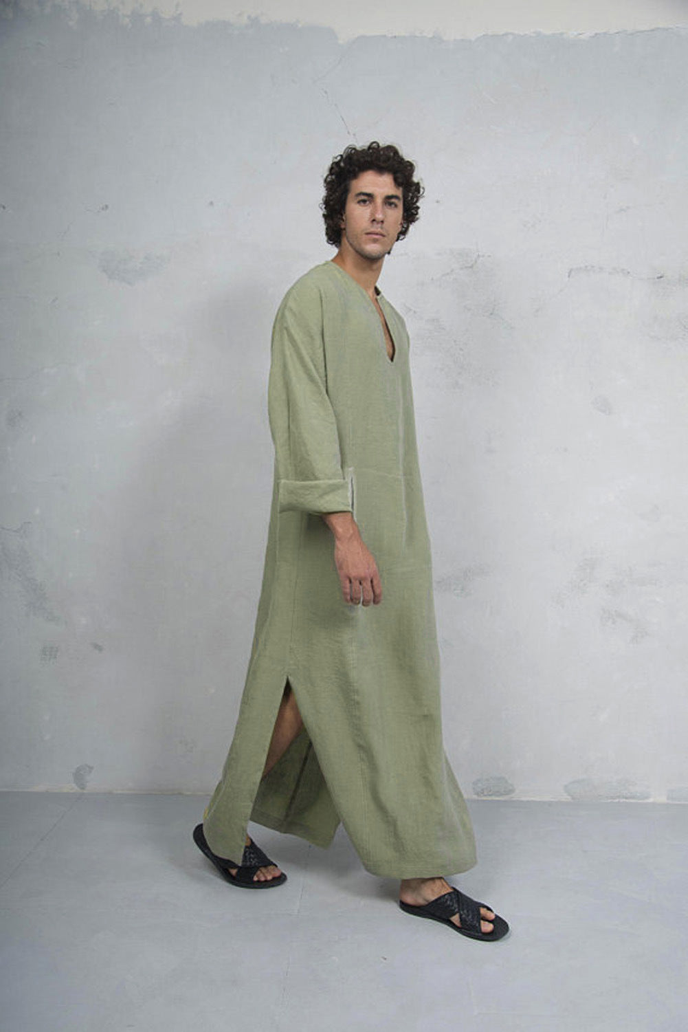 Ethnic Cotton Kaftan Dress