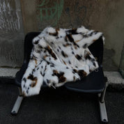 Dalmatian style fur coat model DD