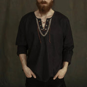 Rustic Tie Blouse