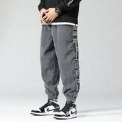 Embroidered Corduroy Pants