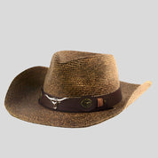 Bull Buckle Cowboy Hat