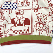 Cartoon Print Sweater
