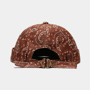 Paisley Print Docker Cap