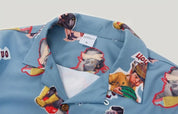 Cartoon Print Shirt Shirt