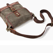 NOMADIC Suede-Patch Shoulder Bag