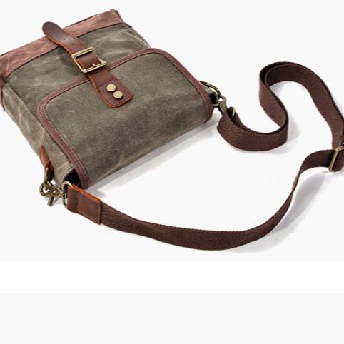 NOMADIC Suede-Patch Shoulder Bag