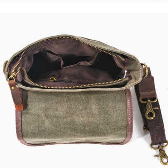 NOMADIC Suede-Patch Shoulder Bag