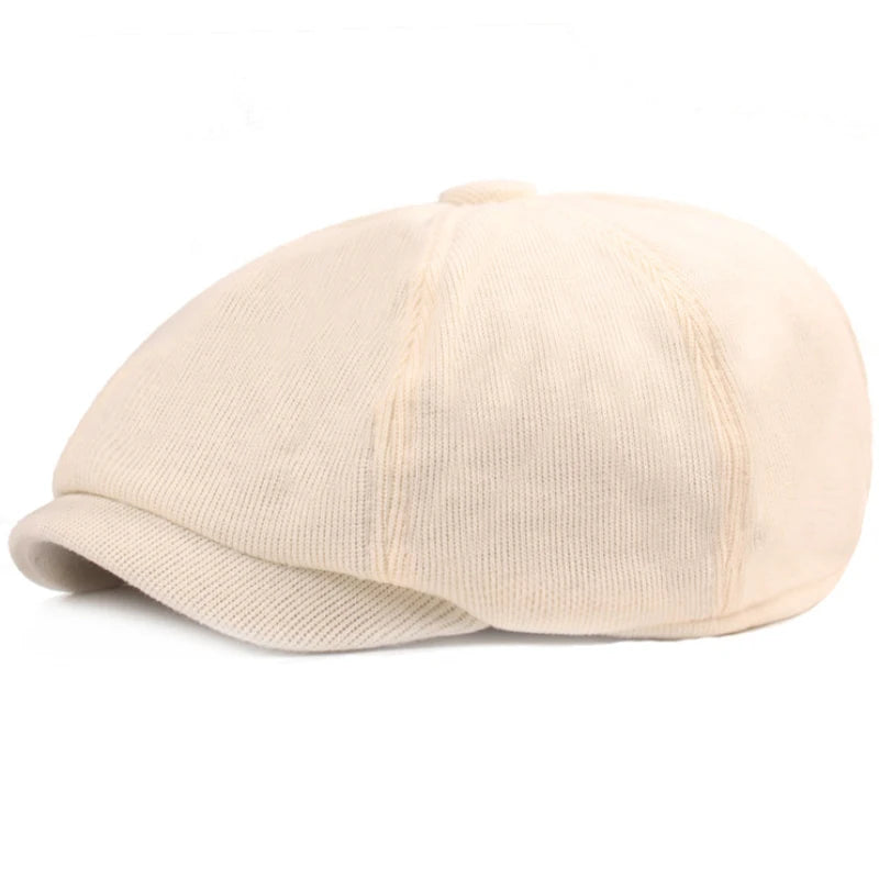 Vintage Solid Beret Hat