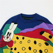 R Cartoon Sweater