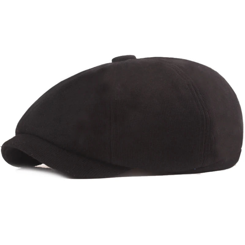 Vintage Solid Beret Hat