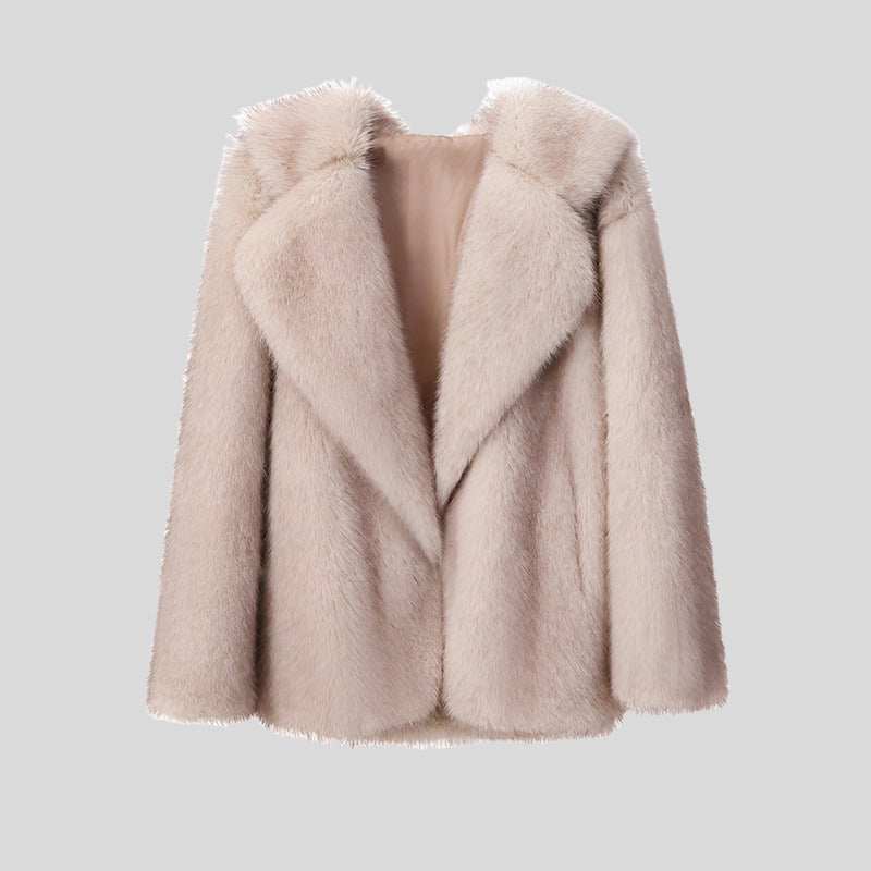 OR Multicolor Fur Coat