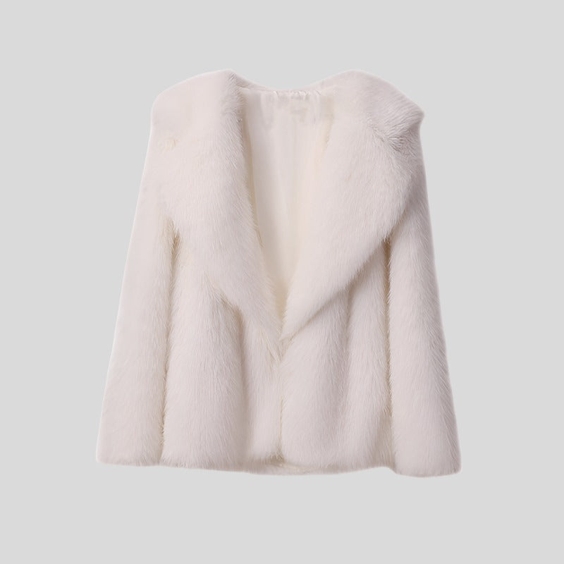OR Multicolor Fur Coat