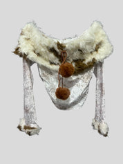 Fur-Trim Shirt