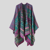 Warm Poncho Wrap Model RR