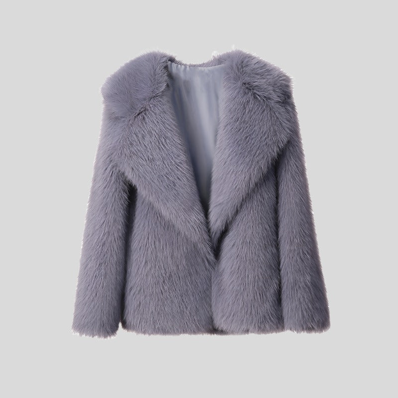 OR Multicolor Fur Coat