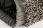 MOON Warm Fur Jacket with Buckle