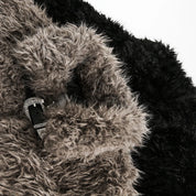 MOON Warm Fur Jacket with Buckle