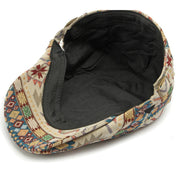 The Elan Hat – Jacquard Flat Beret