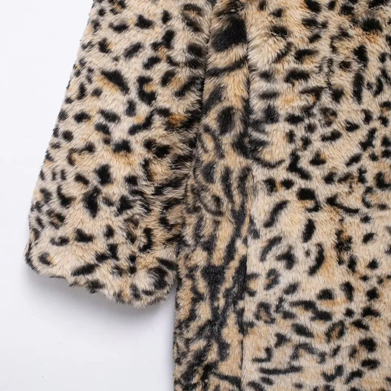 RR Leopard Fur Coat