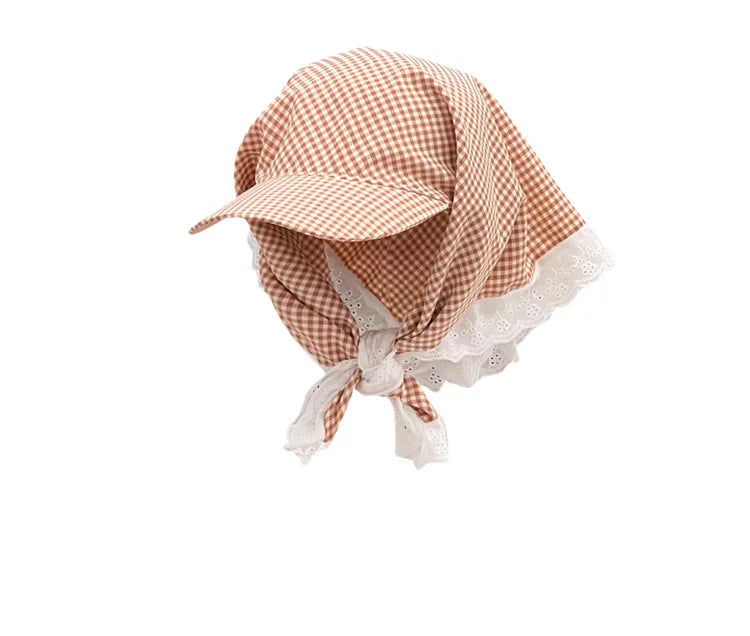 Vintage style baseball cap with bandana